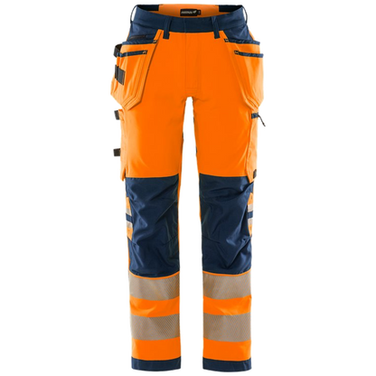 Fristads Stiby High Vis Green werkbroek stretch klasse 2 2644 GSTP 134188
