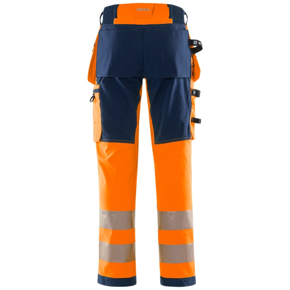 Fristads Stiby High Vis Green werkbroek stretch klasse 2 2644 GSTP 134188