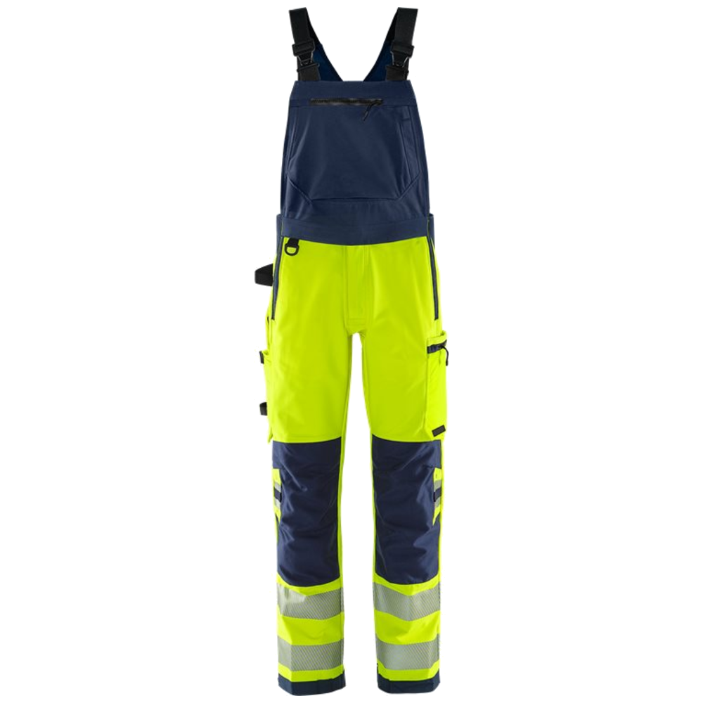 Fristads Stiby High vis Green Amerikaanse overall stretch klasse 2 1031 GSTP 134190