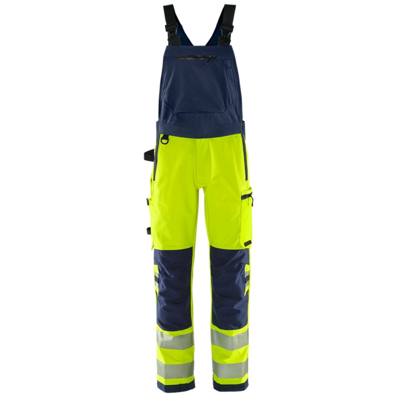 Fristads Stiby High vis Green Amerikaanse overall stretch klasse 2 1031 GSTP 134190