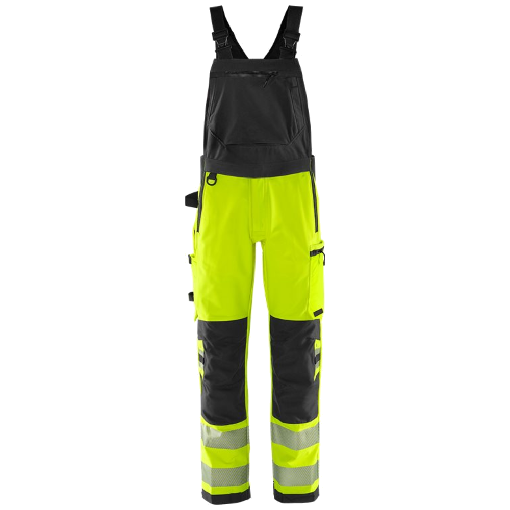 Fristads Stiby High vis Green Amerikaanse overall stretch klasse 2 1031 GSTP 134190