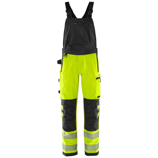 Fristads Stiby High vis Green Amerikaanse overall stretch klasse 2 1031 GSTP 134190