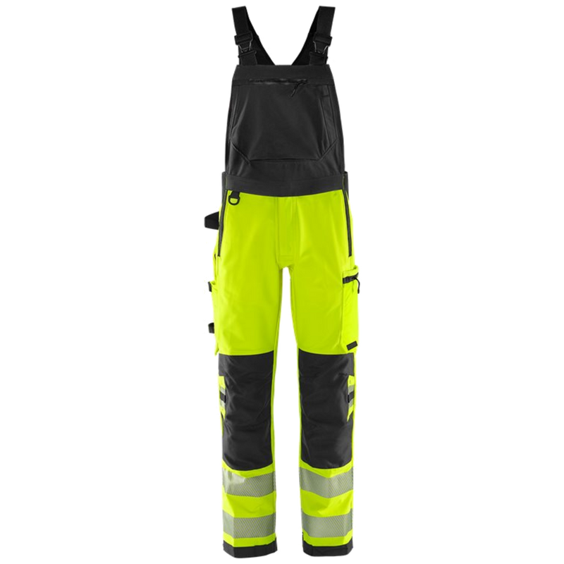 Fristads Stiby High vis Green Amerikaanse overall stretch klasse 2 1031 GSTP 134190