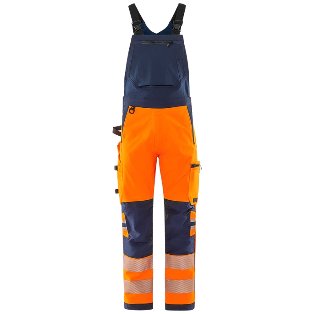Fristads Stiby High vis Green Amerikaanse overall stretch klasse 2 1031 GSTP 134190