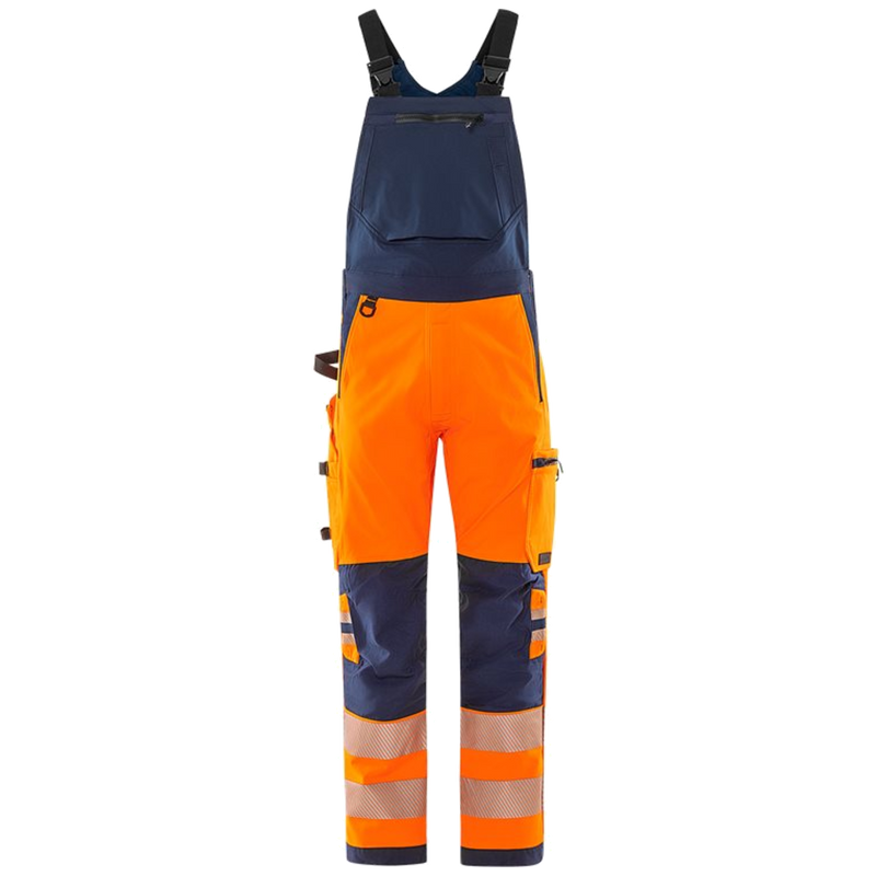 Fristads Stiby High vis Green Amerikaanse overall stretch klasse 2 1031 GSTP 134190