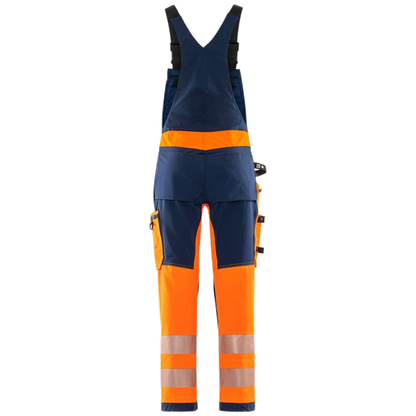 Fristads Stiby High vis Green Amerikaanse overall stretch klasse 2 1031 GSTP 134190