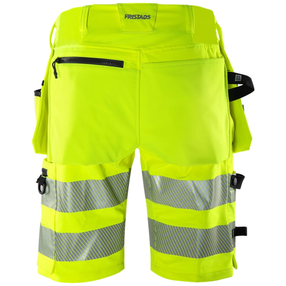 Fristads Stiby High vis Green stretch korte broek klasse 2 2646 GSTP 134191