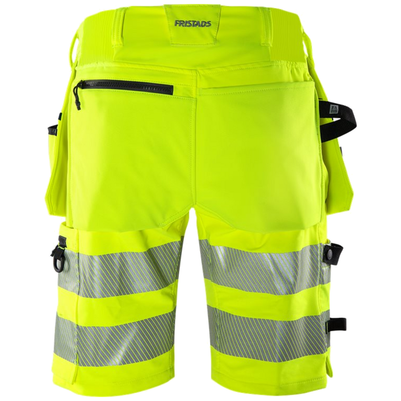 Fristads Stiby High vis Green stretch korte broek klasse 2 2646 GSTP 134191