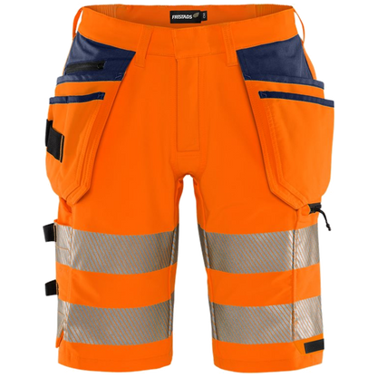 Fristads Stiby High vis Green stretch korte broek klasse 2 2646 GSTP 134191