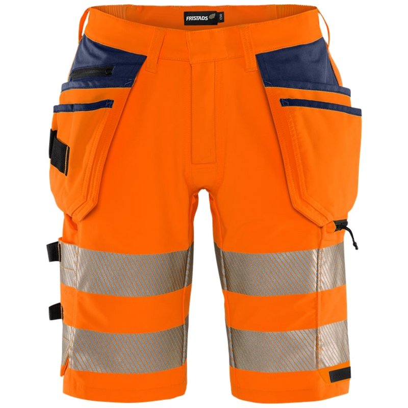 Fristads Stiby High vis Green stretch korte broek klasse 2 2646 GSTP 134191
