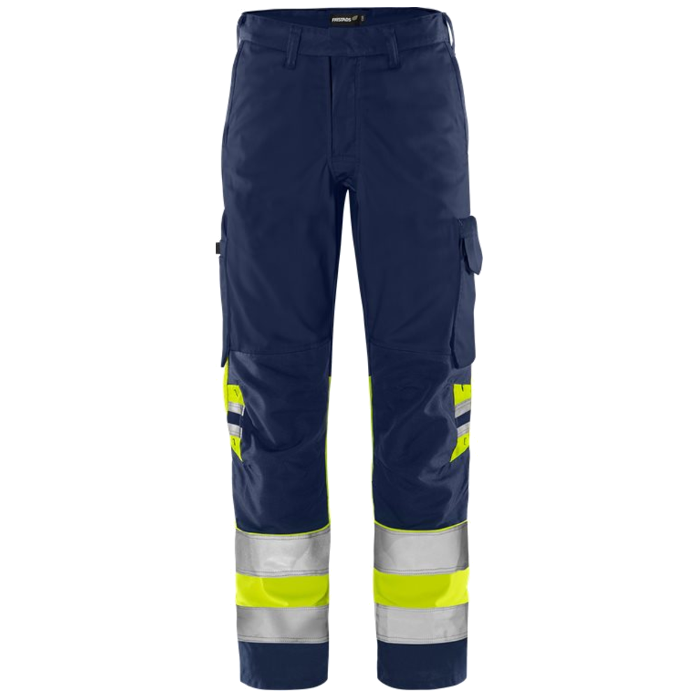 Fristads Trofta High vis Green broek klasse 1 2649 GPLU 134238