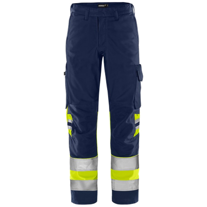 Fristads Trofta High vis Green broek klasse 1 2649 GPLU 134238