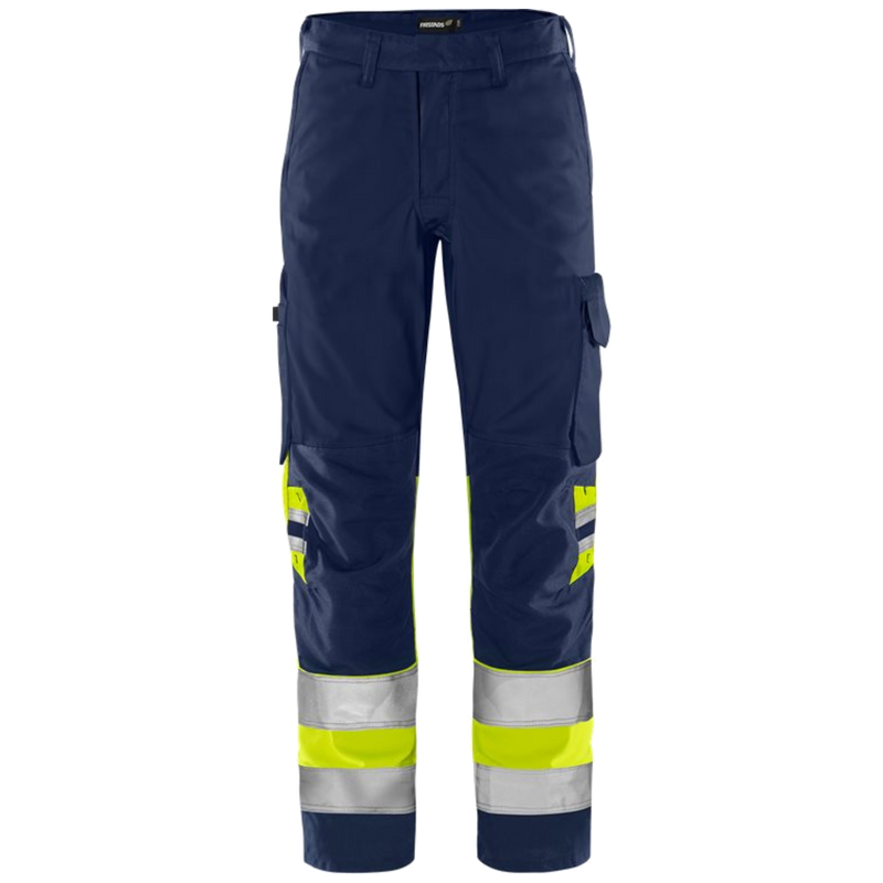 Fristads Trofta High vis Green broek klasse 1 2649 GPLU 134238