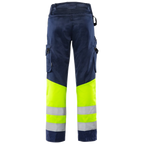 Fristads Trofta High vis Green broek klasse 1 2649 GPLU 134238