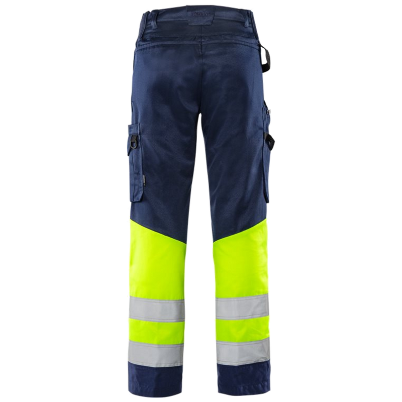 Fristads Trofta High vis Green broek klasse 1 2649 GPLU 134238