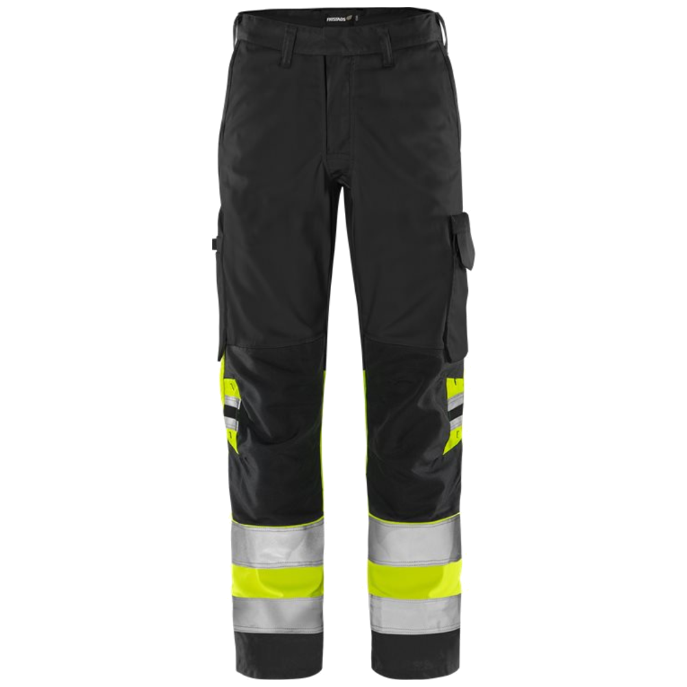 Fristads Trofta High vis Green broek klasse 1 2649 GPLU 134238