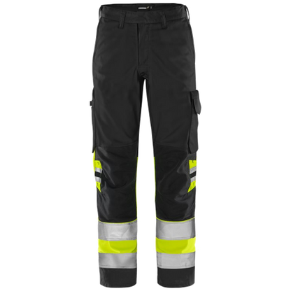 Fristads Trofta High vis Green broek klasse 1 2649 GPLU 134238