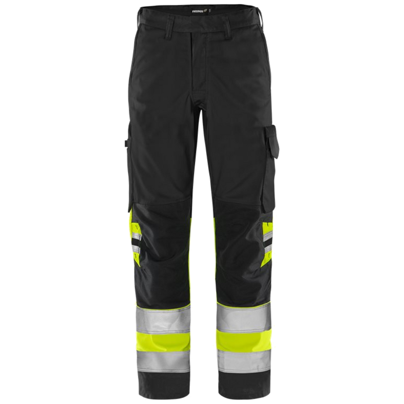 Fristads Trofta High vis Green broek klasse 1 2649 GPLU 134238