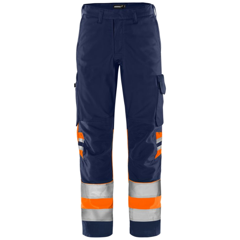 Fristads Trofta High vis Green broek klasse 1 2649 GPLU 134238