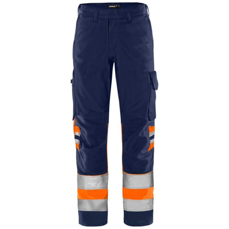 Fristads Trofta High vis Green broek klasse 1 2649 GPLU 134238