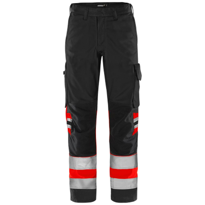 Fristads Trofta High vis Green broek klasse 1 2649 GPLU 134238