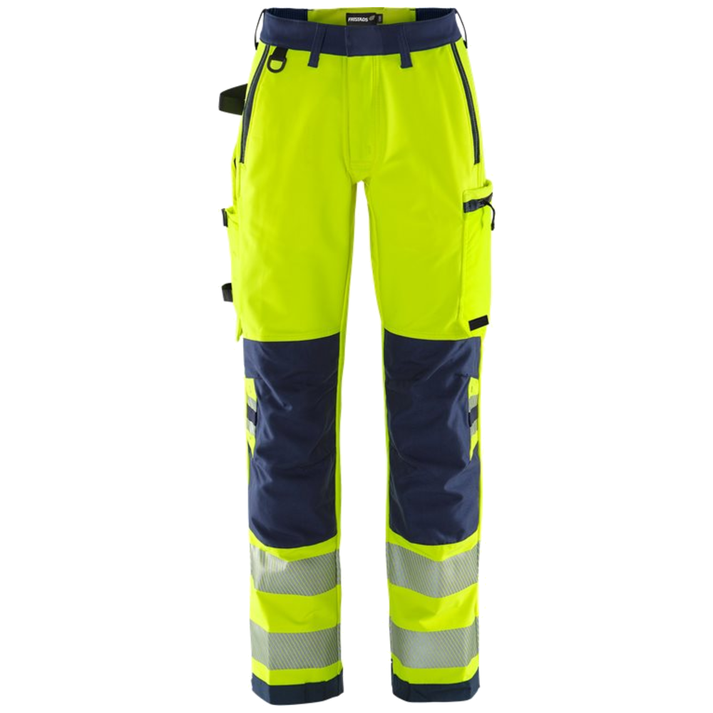 Fristads Stiby High vis Green broek dames stretch klasse 2 2665 GSTP 134241