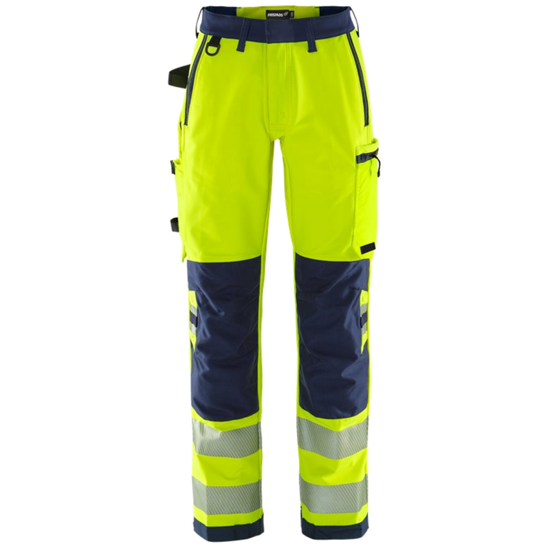 Fristads Stiby High vis Green broek dames stretch klasse 2 2665 GSTP 134241
