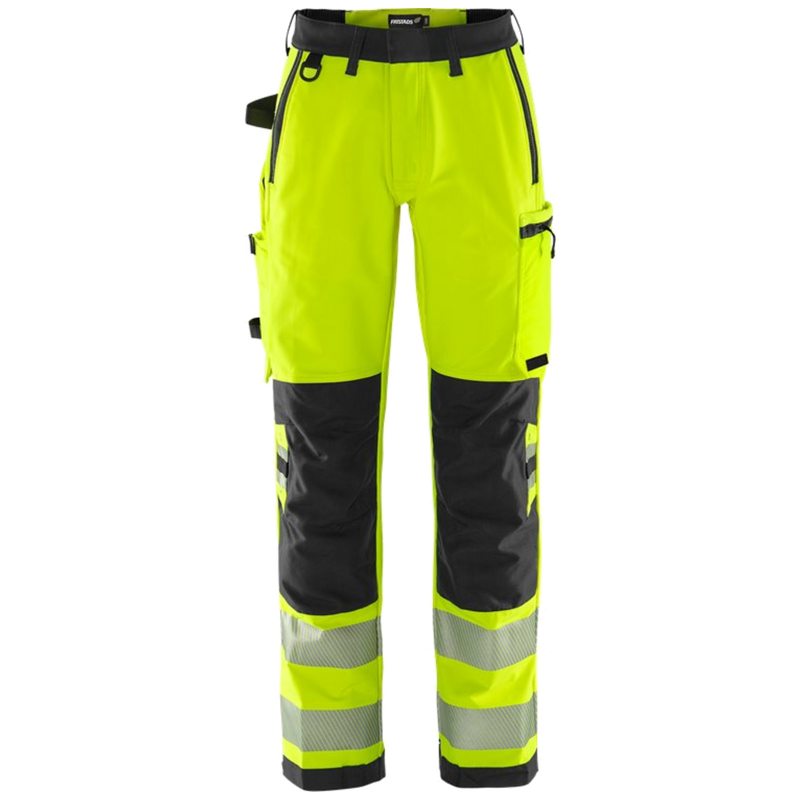 Fristads Stiby High vis Green broek dames stretch klasse 2 2665 GSTP 134241