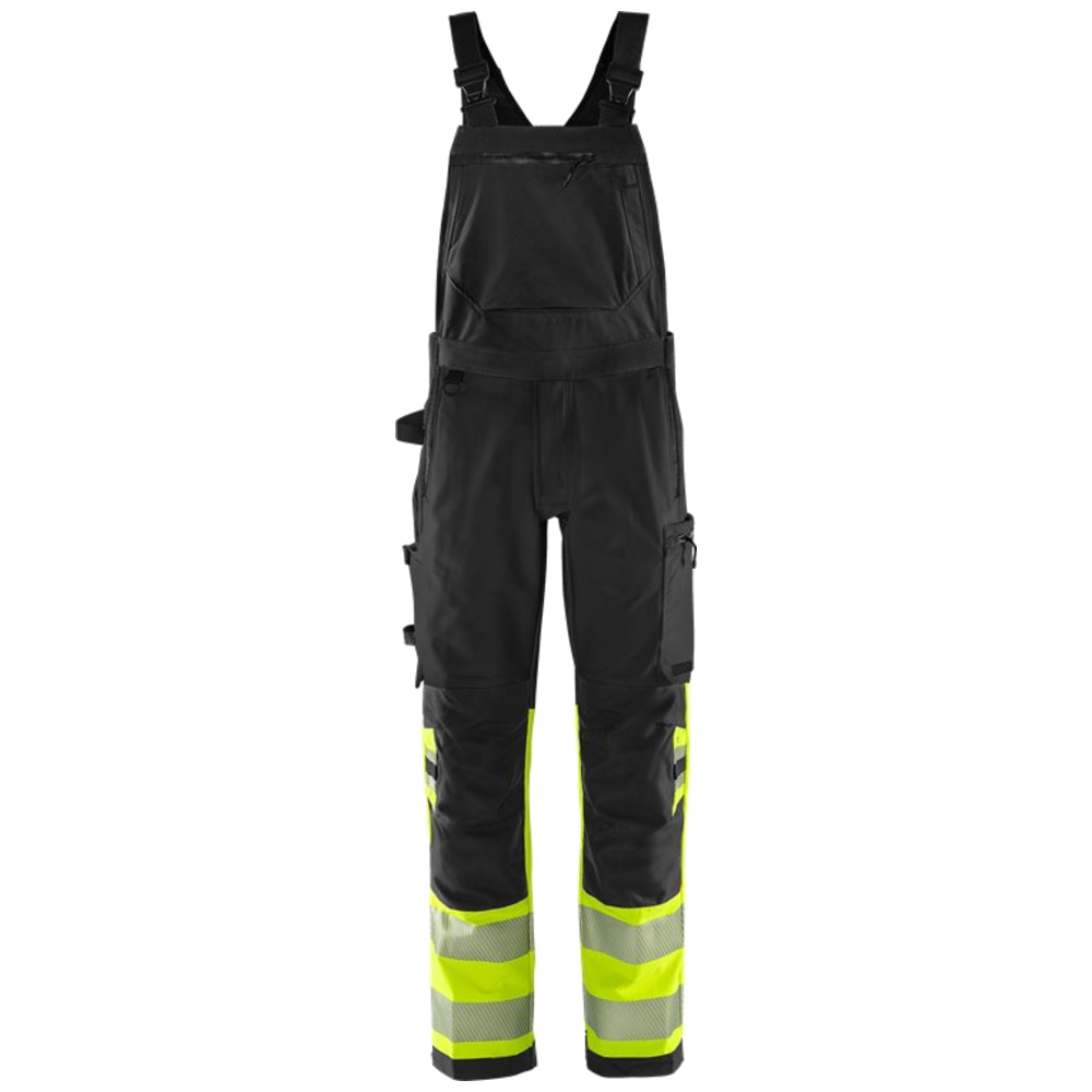 Fristads Stiby High vis Green Amerikaanse overall stretch klasse 1 1032 GSTP 134244