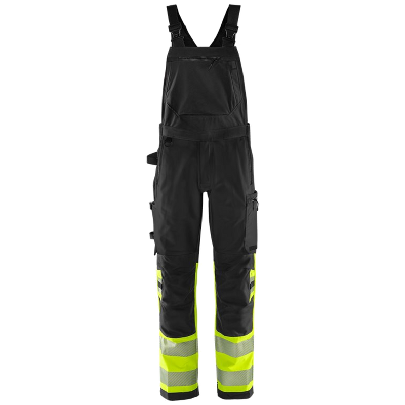 Fristads Stiby High vis Green Amerikaanse overall stretch klasse 1 1032 GSTP 134244