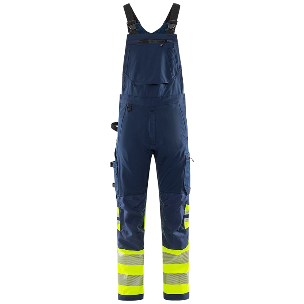 Fristads Stiby High vis Green Amerikaanse overall stretch klasse 1 1032 GSTP 134244