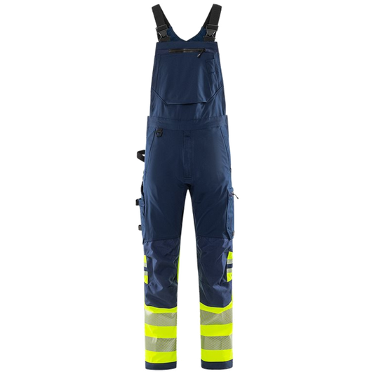 Fristads Stiby High vis Green Amerikaanse overall stretch klasse 1 1032 GSTP 134244
