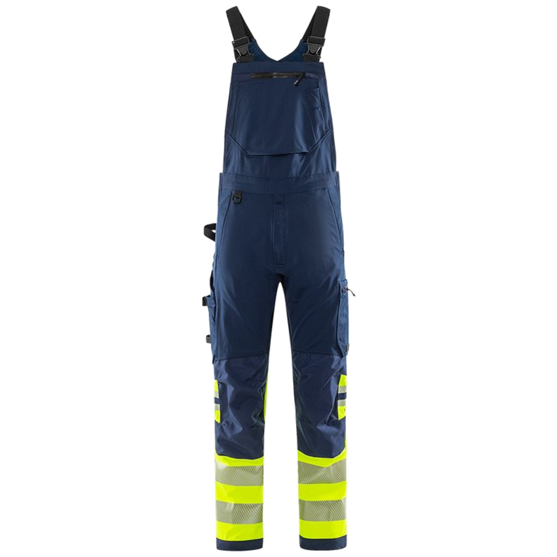 Fristads Stiby High vis Green Amerikaanse overall stretch klasse 1 1032 GSTP 134244