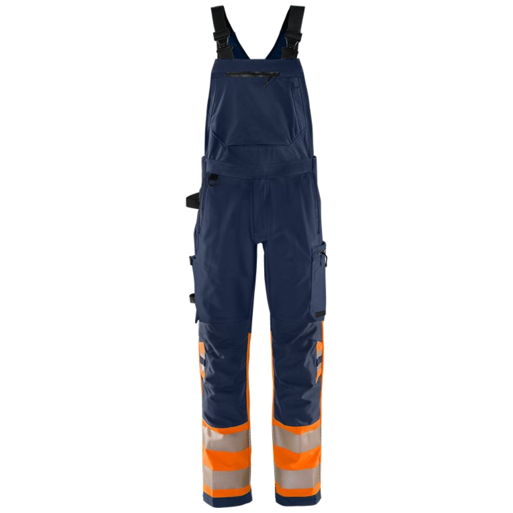 Fristads Stiby High vis Green Amerikaanse overall stretch klasse 1 1032 GSTP 134244