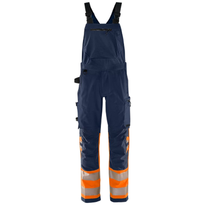 Fristads Stiby High vis Green Amerikaanse overall stretch klasse 1 1032 GSTP 134244