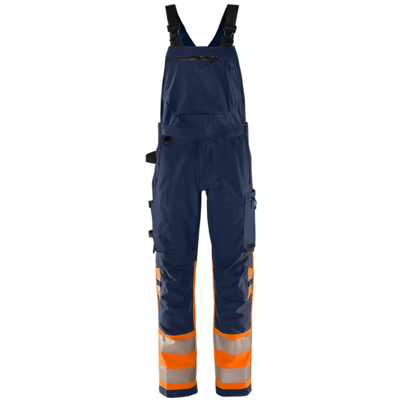 Fristads Stiby High vis Green Amerikaanse overall stretch klasse 1 1032 GSTP 134244