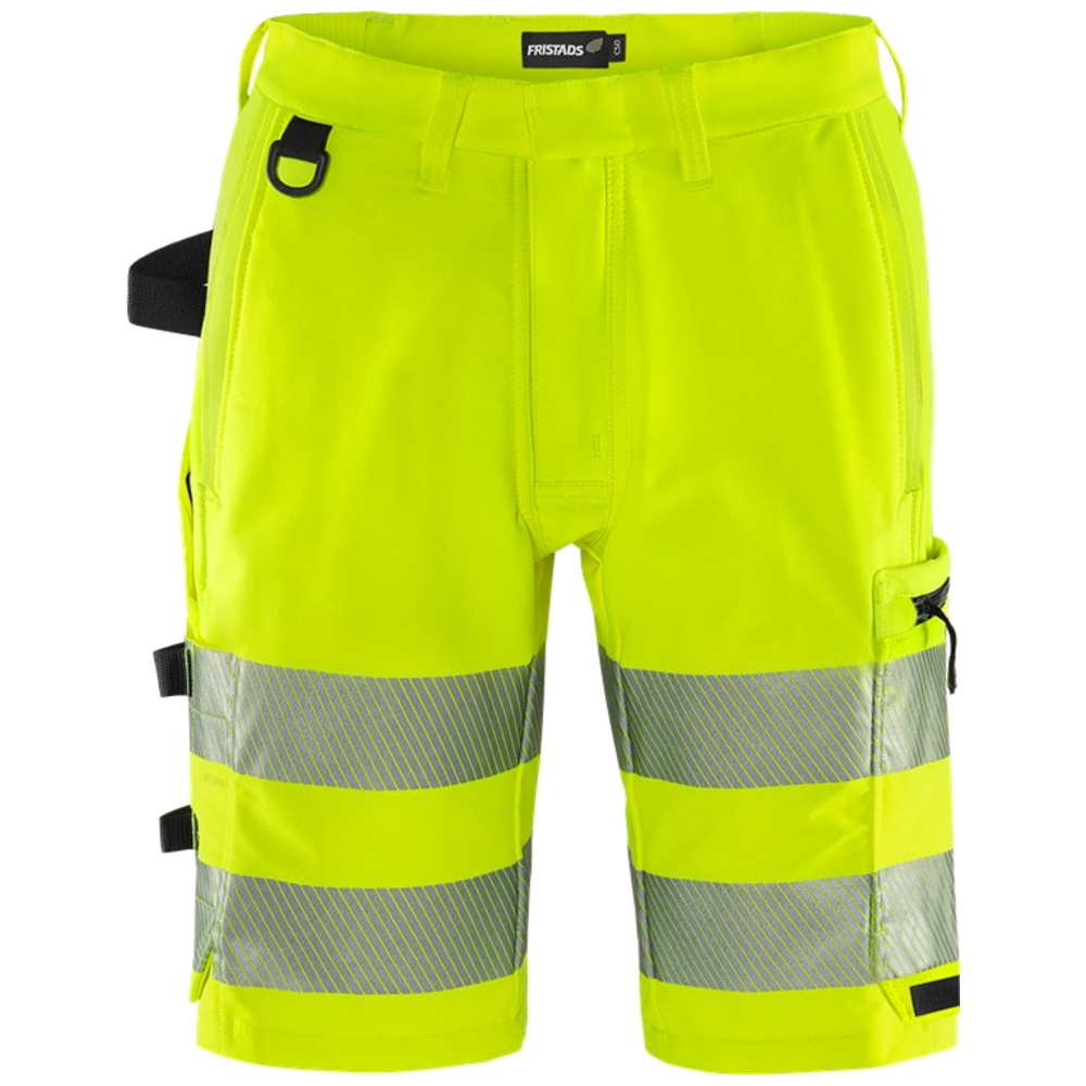 Fristads Stiby High vis Green stretch korte broek klasse 2 2648 GSTP 134245
