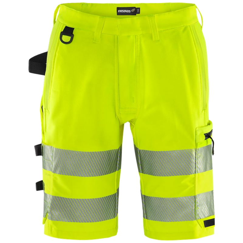 Fristads Stiby High vis Green stretch korte broek klasse 2 2648 GSTP 134245