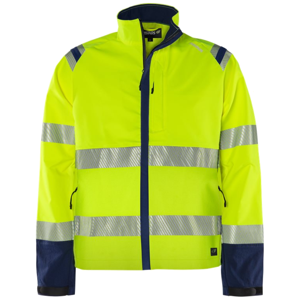 Fristads Stiby High vis Green stretch jack klasse 3 4647 GSTP 134246