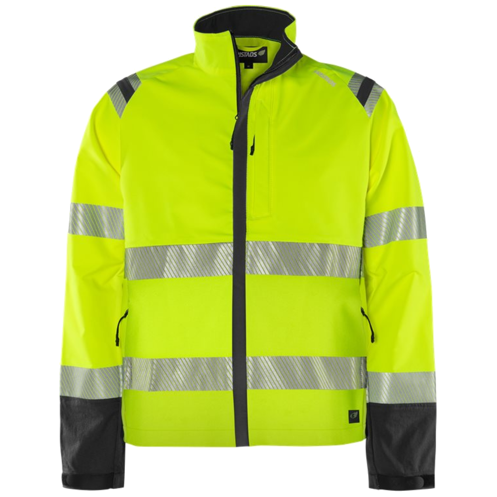 Fristads Stiby High vis Green stretch jack klasse 3 4647 GSTP 134246
