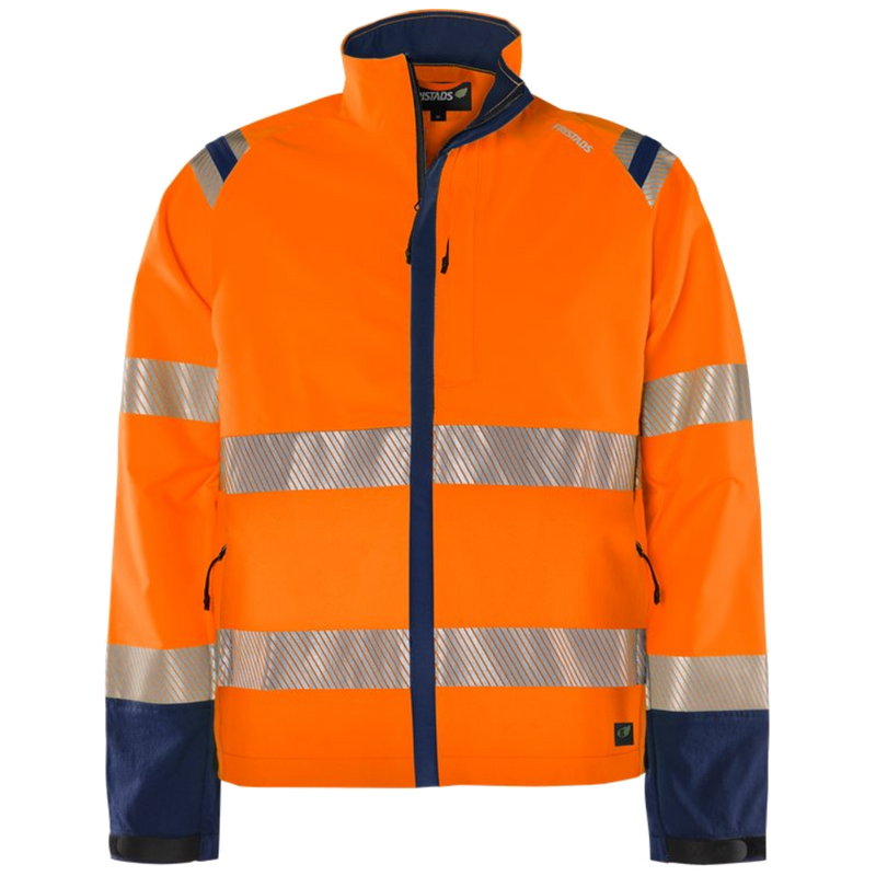 Fristads Stiby High vis Green stretch jack klasse 3 4647 GSTP 134246