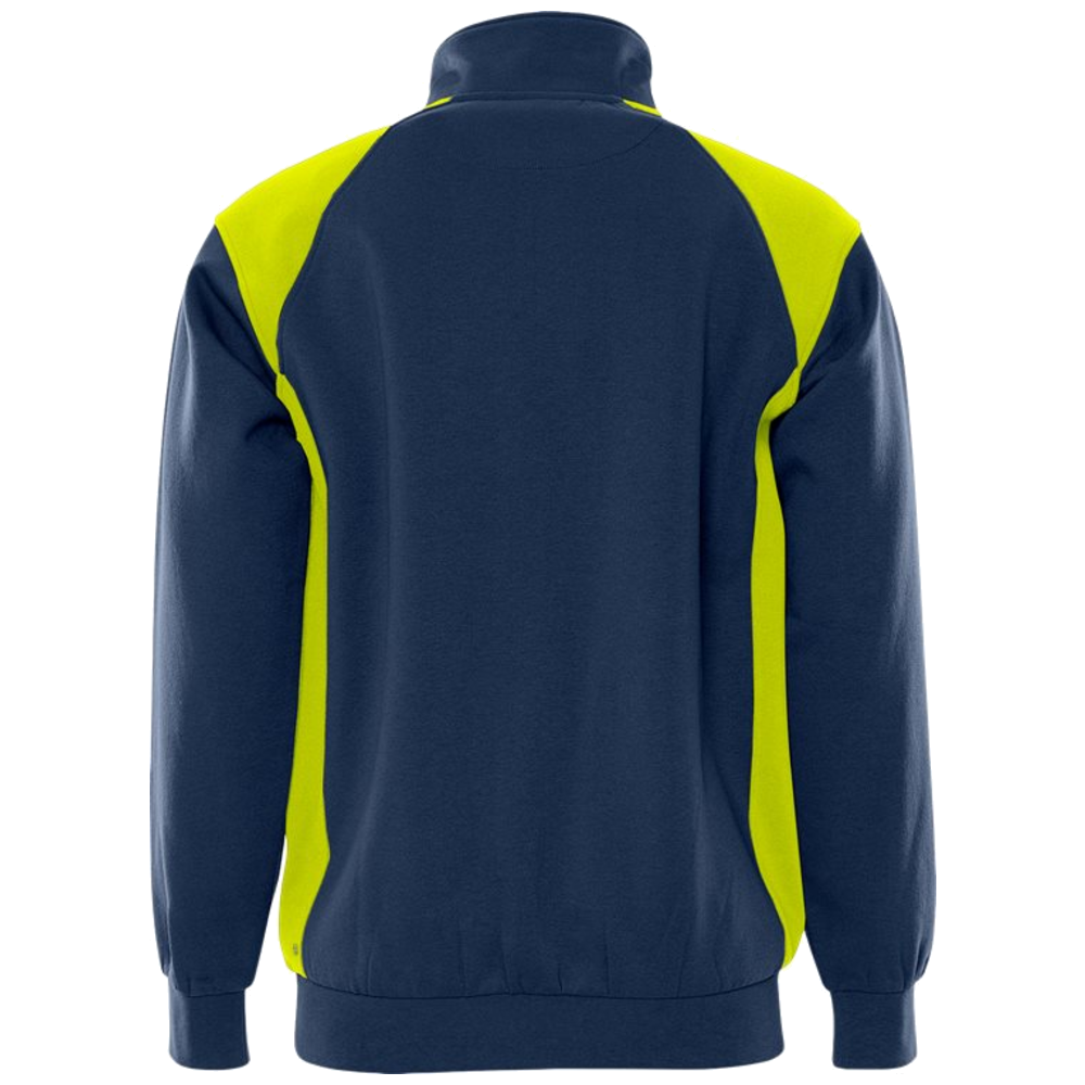 Fristads Skarup Sweater met korte rits 7048 GSM 300511