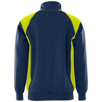 Fristads Skarup Sweater met korte rits 7048 GSM 300511