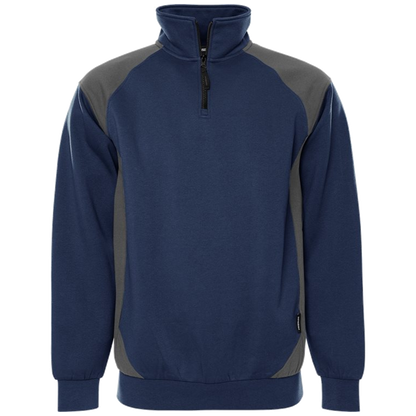Fristads Skarup Sweater met korte rits 7048 GSM 300511