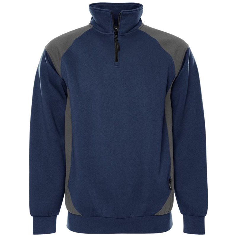Fristads Skarup Sweater met korte rits 7048 GSM 300511