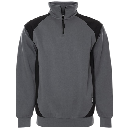 Fristads Skarup Sweater met korte rits 7048 GSM 300511