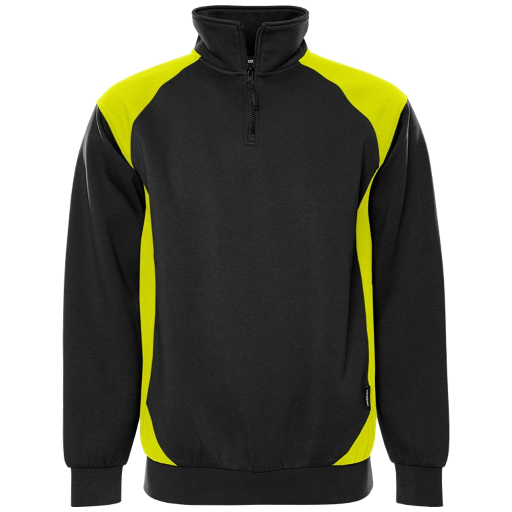 Fristads Skarup Sweater met korte rits 7048 GSM 300511