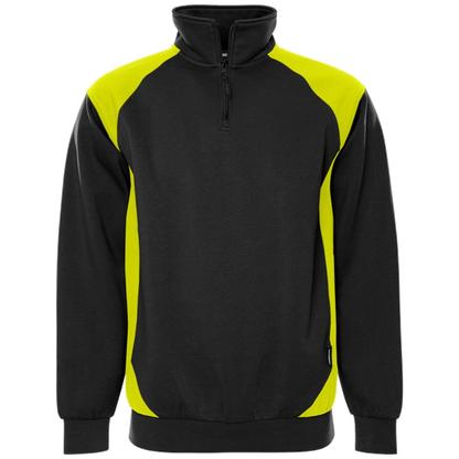 Fristads Skarup Sweater met korte rits 7048 GSM 300511