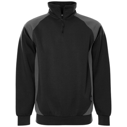 Fristads Skarup Sweater met korte rits 7048 GSM 300511