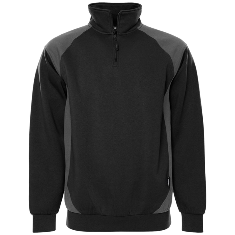 Fristads Skarup Sweater met korte rits 7048 GSM 300511